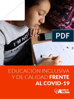 Educacion Inclusiva y de Calidad Frente Al Covid 19 Final