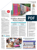 Dhaka 3: Explore Alternative Power Sources