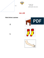 Grade 1 unit 1 match pictures (B)