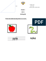 Grade1 unit1 write the missing (B)