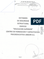 3. Dictamen Tecnico Estructural