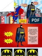 Combatiendo Al Coronavirus Con Superman y Batman