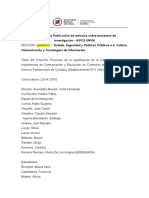 2017 - Publicación Investigación Comunicción en Contextos de Encierro