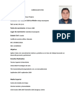 Curriculum Vitae Jose Juan Espinoza Tinajero