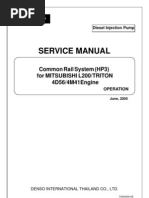 Denso Fuel Injection Pump HP3 5_L200_2.5DI-D Mitsubishi