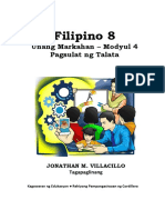 FIL8 Q1 W4 Pagsulat NG Talata Jonathan Villacillo Abra V4