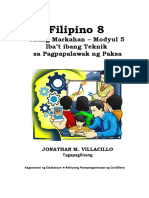 FIL8 Q1 W5 Teknik-sa-Pagpapalawak-ng-Paksa Villacillo Abra V4