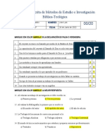 MAMANI Jose - Evaluacion Escrita