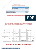 Registro His Algunos Códigos Nuevos - Ais Gestantes Nov2021