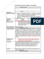 1 Informe de Taller de Identificacion de Saberes y Portadores