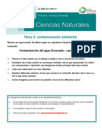 1er Año-Ciencias Naturales Modelo 1 - Evaluacion 5-Tema 5