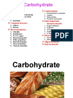 Carbohydrate: Classification