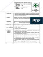 Sop Identifikasi Resiko