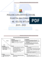 Pelan Strategik Panitia Matematik 2019