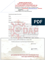 DRH Dan Surat Pernyatan Sanggup Mengikuti DAP 2022