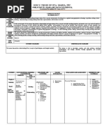 Curriculum Map 9 3rd Quarter