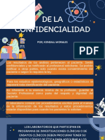 De La Confidencialidad