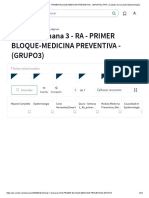 Quiz 1 - Semana 3 - RA - PRIMER BLOQUE-MEDICINA PREVENTIVA - (GRUPO3) - PDF - Cuidado de La Salud - Epidemiología