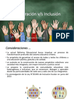 Inclusión, Integración y EsCuela Inclusiva