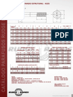 Parafuso Sextavado Estrutural A325