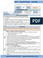 Octubre - 4to Grado Español