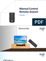 Manual Control Remoto Anycon: Mayo de 2021