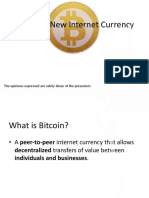 Bitcoin: A New Internet Currency