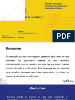 Plantilla para Presentación Del Proyecto Actualizado