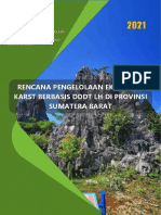 Rencana Pengelolaan Ekosistem Karst Berbasis DDDT LH Di Provinsi Sumatera Barat