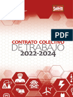 Contrato colectivo CFE 2022-2024