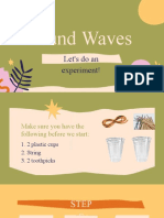 Sound Waves: Let's Do An Experiment!