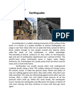 Earthquake causes, effects and zones