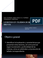 Material Complementario. Lesiones de Tejidos Duros Del Diente Zona 2 Clasificación Mount y Hume