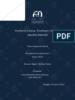 Evaluación Final B, Jerry Rocha, OI Grupo GE10