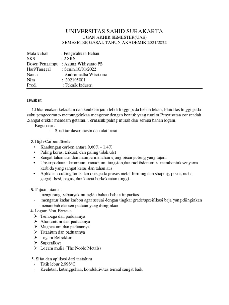 Uas Pb Andromedha Wiratama Pdf