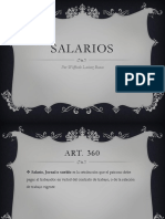 Marco Legal Del Salarios