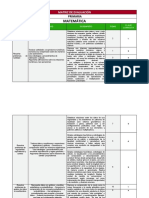 Matriz de Matemàtica 5°