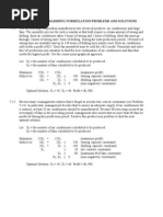 Download LP Formulation Problems  Solutions by tk_khan SN58008553 doc pdf
