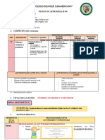 SESION DE APRENDIZAJE 60