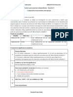 Ficha de Trabajo - U5-S13 Pruebas Paramétricas