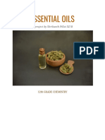 Essential Oils: A Project by Shrikanth Pillai XII B