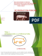 Tema 1 Introduccion A La Porcinocultura.