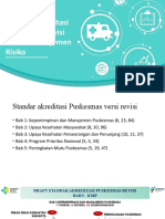 Standar Akreditasi Puskesmas Manajemen Risiko 3 JUNI 2022