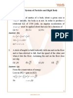 NEET Motion of System of Particles and Rigid Body Important Questions