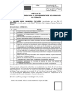 Anexo 02 Declaracion Jurada para Reasignacion