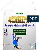 Pelatihan Housekeeping 5R-5S