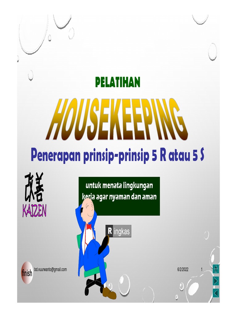 Penerapan Prinsip 5R untuk Housekeeping | PDF