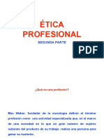 Presentacion Ética Profesional 2a Parte