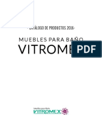 Catálogo de Productos MUEBLES PARA BAÑO VITROMEX