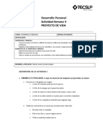 Actividad Semana 4 - Proyecto de Vida 2022-I